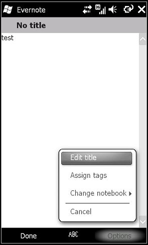 Evernote Windows Mobile, by電腦王阿達的3C胡言亂語
