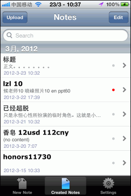 Tap2Ever Free, for Evernote