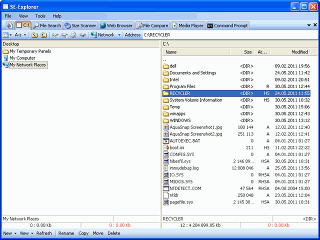 se-explorer - file manager module